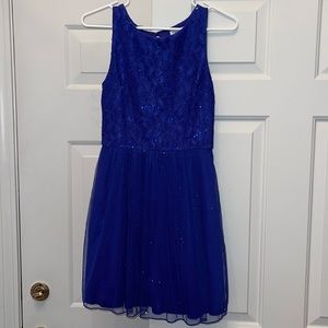 Speekless by Macys Royal Blue homecoming dress size 3